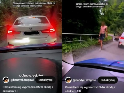 Nigdy nie wyprzedzaj BMW Skodą. Oto co się dzieje, kiedy to zrobisz