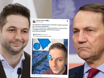 Sikorski szydzi z 