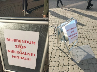 Wolontariusze zaatakowani. Zbierali podpisy pod wnioskiem o referendum