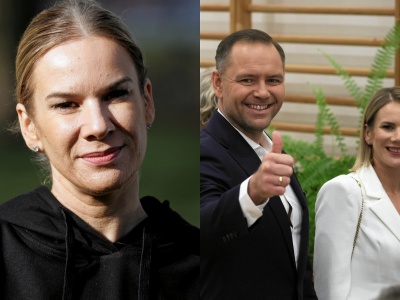 Marta Nawrocka zapozowała na ławce. Aż trudno uwierzyć, co się dzieje w komentarzach