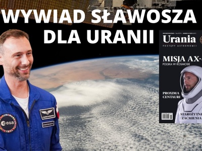 Jak pachnie kosmos? Sławosz Uznański w szczerej rozmowie o misji na ISS