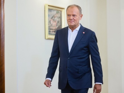Donald Tusk cieszy się ze spadku inflacji. 