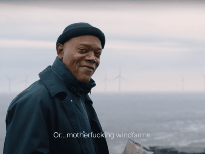 „Pieprzone farmy wiatrowe”. Samuel L. Jackson promuje offshore wind
