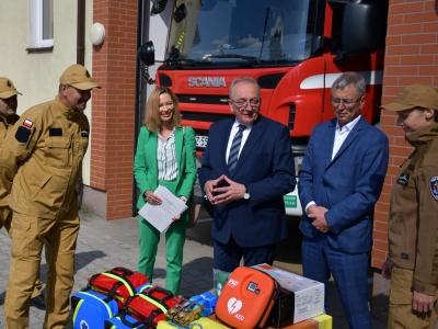 Nowy sprzęt dla strażaków z wielkopolskich jednostek OSP