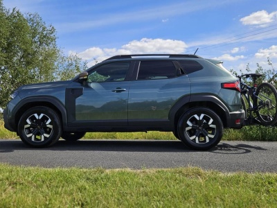Nowa Dacia Duster 1.6 Full Hybrid 140 KM Extreme – rozpoczynamy test z… rowerem