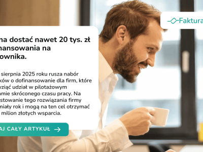 Można dostać nawet 20 tys. zł dofinansowania na pracownika. Wystarczy wziąć udział w pilotażowym programie