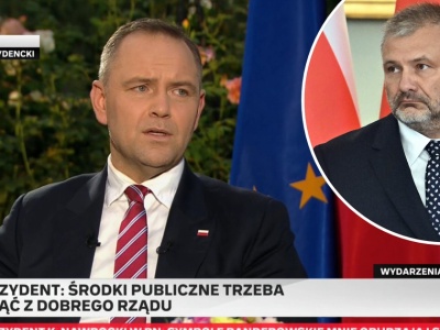 Nawrocki zaskoczył słowami do Żurka. Nawiązał do utworu Paktofoniki