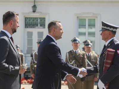 Prezydent wręczył nominacje generalskie. 