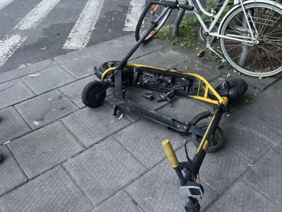 Poznań. Wybuchła hulajnoga elektryczna