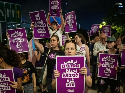 Milion osób wyszło na ulice Izraela, by zaprotestować przeciwko wojnie w Strefie Gazy
