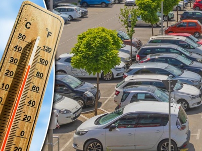 Rodzice zostawili córeczki w nagrzanym aucie i poszli na zakupy. Szok, jak się tłumaczyli