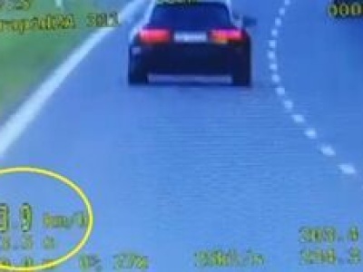 Na liczniku 203 km/h, na koncie 15 pkt karnych, a w kieszeni mniej o 2,5 tys. zł