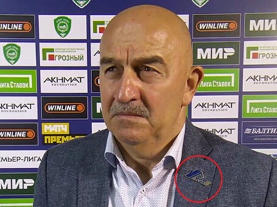 Burza wokół Czerczesowa. Oto co miał przypięte do marynarki
