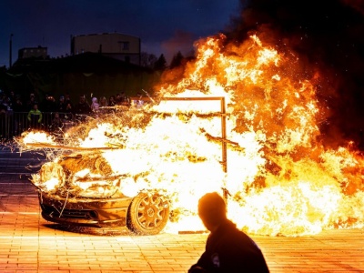 Drifty, ogień i Monster Trucki – ekstremalne widowisko w Gnieźnie