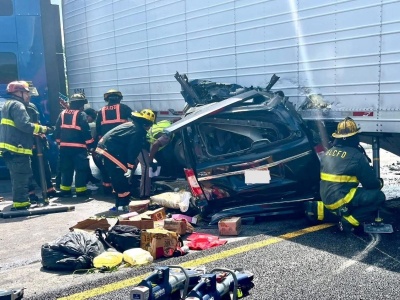 Tragiczny wypadek ciężarówki na autostradzie! Kierowca z Indii nawet nie znał języka…