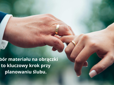 Z jakiego materiału wybrać obrączki? Porównanie złota, platyny i tytanu