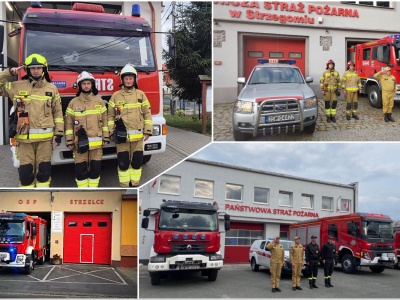 Zawyły syreny. Strażacy oddali hołd zmarłemu koledze [FOTO/VIDEO]