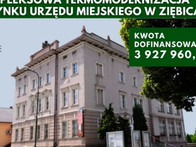 Ziębice. Gruntowny remont Urzędu Miejskiego. Rusza termomodernizacja za ponad 5 milionów