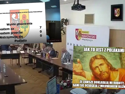 Jezus Chrystus został królem powiatu makowskiego, radni zdecydowali o tym uchwałą