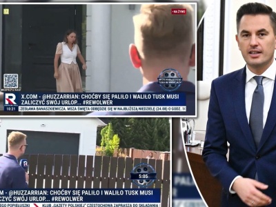 TV Republika nachodziła małżeństwo posłów z KO. Arkadiusz Myrcha stracił nerwy