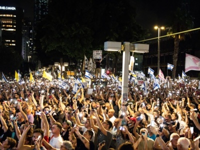 Protesty w Izraelu. Setki tysięcy ludzi na ulicach