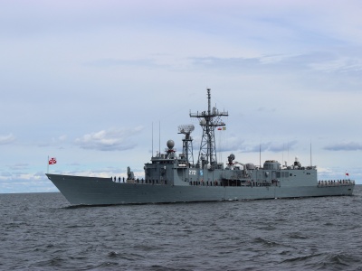 Fregata ORP gen. K. Pułaski do naprawy