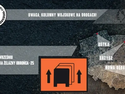 Wojsko na drogach – ruszają ćwiczenia „Żelazny Obrońca-25”