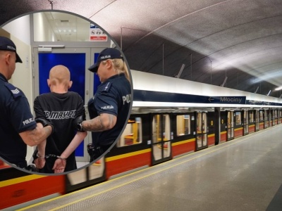 Próbował wepchnąć kobietę pod pociąg metra. Zaskakująca decyzja śledczych