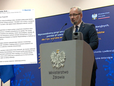 Niedzielski pobity na ulicy. Były minister zabiera głos