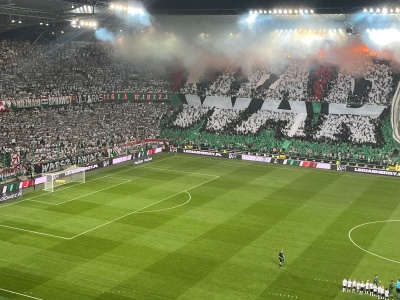 Oto co zrobili kibice Legii przed meczem z Hibernianem. Znowu będzie głośno