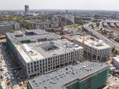 Wiecha na biurowcach WITA. Krakowski projekt Echo wchodzi w kolejny etap