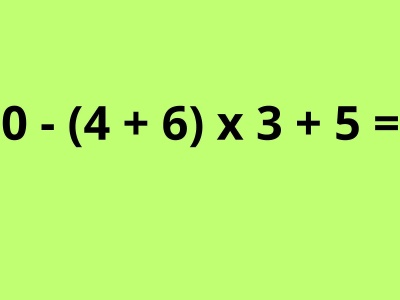 Matematyczna łamigłówka. Tylko 5 proc. ludzi potrafi podać prawidłowy wynik