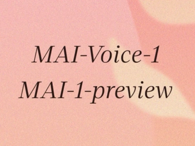 MAI-Voice-1 i MAI-1 – nowe AI od Microsoft