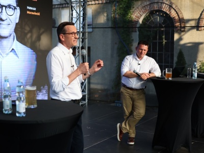 Filip Obara: Morawiecki na „Piwie u Mentzena” to fundamentalny spór o wizję Polski