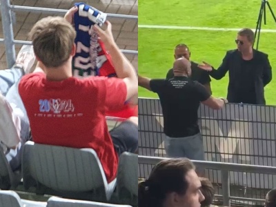 Zabrali im klubowe barwy. Prezes Wisły Kraków ruszył pod sektor kiboli