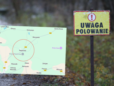 Napiwoda: myśliwy kontrolnie strzelił w ziemię, ale rykoszetem postrzelił kolegę