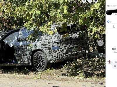 Nowe BMW iX3 kontynuuje najlepsze tradycje marki. Egzemplarz testowy miał wypadek