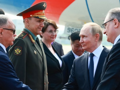 Putin gorąco powitany w Chinach. 