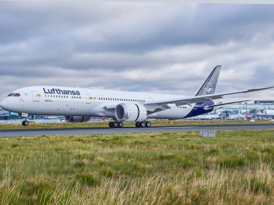 LH: Pierwszy B787 z kabiną Allegris już we Frankfurcie. Poleci z ograniczoną klasą biznes