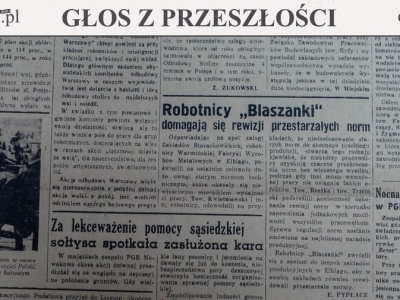 „Znaczne przekroczenia norm” (Głos z przeszłości, odc. 211) [ Dawno temu ]