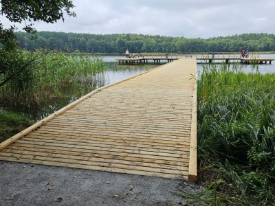 Kortowskie molo znów otwarte. Zyskało nowy blask po modernizacji