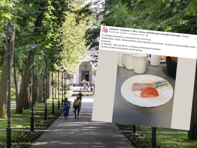 Kuracjusze o śniadaniu w sanatorium na NFZ. 