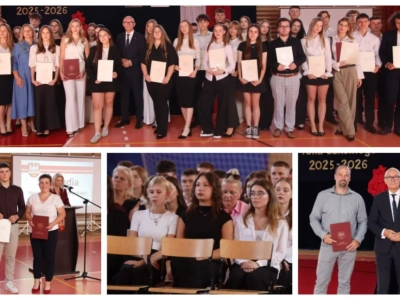 Ponad 200 uczniów otrzymało stypendia Starosty Wysokomazowieckiego [FOTO]