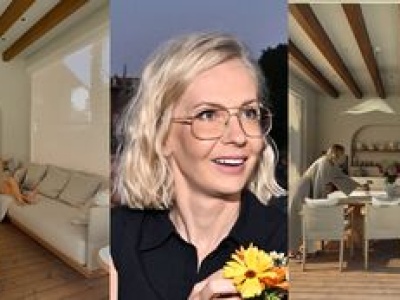 Edyta Pazura prezentuje LUKSUSOWY taras: wielkie kanapy, zewnętrzna kuchnia z jadalnią, jacuzzi