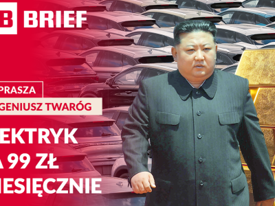 Elektryki po 99 zł, pancerny pociąg Kima i rekordy złota. PB BRIEF