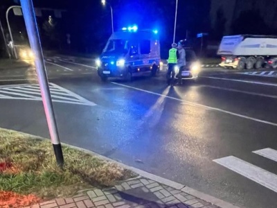 Potrącenie rowerzysty na skrzyżowaniu [FOTO]