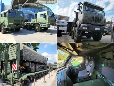 Ciężarówki na MSPO 2025: mnóstwo Jelczy, oferty zachodnie i nieśmiertelne Stary