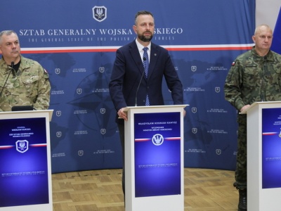 Wojsko potwierdza: w nocy dwukrotnie naruszono polską przestrzeń powietrzną