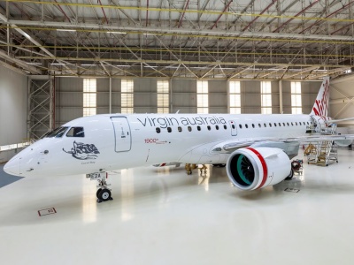 1900. E-Jet to pierwszy E190-E2 dla Virgin Australia (zdjęcia)