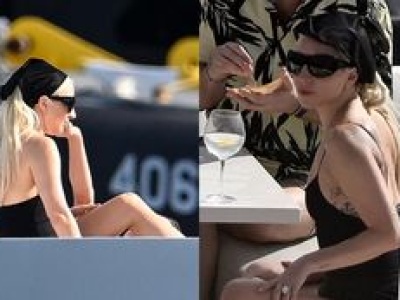 Lady Gaga relaksuje się na luksusowym jachcie w towarzystwie narzeczonego i przyjaciół